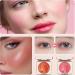 Embossed Smooth Powder Blush Palette For Cheeks Embossed Girl Blush for Cheeks Matte Face Powder Blush Palette Natural Makeup Long Lasting Blush for Cheeks Powder Blush for All Skins (Pink+Orange) - Buy Online on GoSupps.com