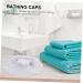 FOMIYES 5pcs Silk Shower Caps for Girls and Women - Ideal for Sleeping, Bathing, and Salon Use - Buy Online on GoSupps.com