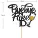 Halodete Bye Bye Fake ID Cake Topper 18th 21st Birthday Cake Topper Legal & 21 Happy Birthday Party Cake Decorations Black Gold Glitter - Buy Online on GoSupps.com