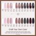 Shop Lavender Violets 12 Skin Tone Acrylic Powder & Liquid Set | DIY Nail Kit with Brush & Forms - International Shipping - Buy Online on GoSupps.com