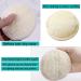 Natural Loofah Face Exfoliator Pads - 100% Handheld Scrubber for Bathing and Showering - Ideal for Spa Facial Cleansing - Men and Women - 2pcs - Buy Online on GoSupps.com