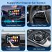 Elefocus Wireless Carplay & Android Auto Adapter Ai Box 4 in 1 Streaming Supports Netflix/YouTube/Play Store/TF Card for OEM Wired CarPlay Cars - Buy Online on GoSupps.com