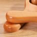Wooden Massage Roller Set - T-Shape Device for Neck Abdominal & Leg Relief | 2-Piece Massage Scooter with Handle & Wheels - Buy Online on GoSupps.com