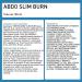 Abdos Slim SLIMMING CREAM - Tones Sculpts the Stomach - Can Be Used on Other Areas to Refine: Thighs Arms Hips - Eric Favre French Laboratory - Buy Online on GoSupps.com