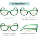 Eyekepper Cat Eye Reading Glasses | Oversized Stylish Women s Green Glasses +1.75 - International Shipping - Buy Online on GoSupps.com