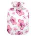 Flowers Tropical Hot Water Bottle with Cover Hot Water Bottles for Pain Relief Hot Water Bags Heating Bottles for Heat and Cold Therapy 1L