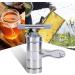 Mini Portable Honey Extractor - Stainless Steel Manual Honey Squeezer & Beekeeping Tool for Easy Honey Extraction - Buy Online on GoSupps.com
