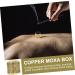 Coolhiya 10-Pack Cardboard Moxibustion Holders - Ideal for Chinese Patch Massage & Travel | Moxa Gel Tools - Buy Online on GoSupps.com