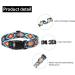 Suredoo Adjustable Dog Collar - Soft Nylon for Small & Medium Dogs (M Size 33-55 cm Neck) - Comfort & Style in New Geometry Design - Buy Online on GoSupps.com