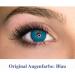 Buy Mystery Blue Colored Contact Lenses - Soft Hydrogel Annual Lens Set (0.0 Dioptre) with Lens Container | Colorful & Starch-Free - Shop Now! - Buy Online on GoSupps.com