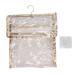 EVTScan Hanging Cosmetic Bag Transparent Waterproof Dustproof Transparent Cosmetic Bag for Dorm Room