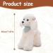 Heionia Kawaii Dog Plush Toy - Cuddly 20cm White Teddy for Kids | Perfect Gift for Girls - Buy Online on GoSupps.com