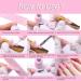 Makartt QikGel Nail Building Kit - Clear Pink All-in-One Gel Builder Set with 12 Vibrant Colors - Ideal for French Nail Art Designs - LED Lamp Required - Buy Online on GoSupps.com