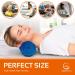 Memory Foam Round Cervical Roll Pillow Removable Washable Cover Ergonomic Design for Head, Neck, Back, Legs Spine and Neck Support Blue - Buy Online on GoSupps.com