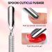 Makartt Nail Shaver Spatula Set - Stainless Steel Nail Push Pusher for Manicure & Artificial Nail Removal - Buy Online on GoSupps.com
