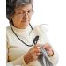 Hands Free Magnifying Glass for Neck Wear,Magnifying Glass for Reading, Sewing, Cross Stitch, Inspection, Repair. Black