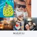 Chipphop Retro Children's Sunglasses - Short-Sighted Ski Glasses for Boys & Girls - Flexible Frame Yellow Glass (Blue One Size) - Shop Internationally! - Buy Online on GoSupps.com
