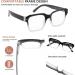 Eyekepper 4-Pack Oversized Reading Glasses for Women | Large Frame +2.00 Reading Aid - Best Value 4pc Mix - Buy Online on GoSupps.com