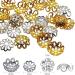 FAZHBARY 720 PCS Filigree Bead Caps | Gold & Silver Flower Caps for DIY Crafts - Buy Online on GoSupps.com