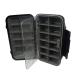 Aventik Waterproof Fly Box Two Sided Easy Grip Foam Light Weight Fishing Tackle Box Large Capacity H027