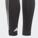 Buy Adidas Girls Aeroready 3-Stripes High-Rise 7/8 Leggings | Black/Grey Four/White - International Shipping Available - Buy Online on GoSupps.com