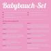 Baby Belly Plaster Cast 3D Complete Set - 24 Pieces with 18m Plaster Bandages - Perfect Gift for Pregnant Women | Praxy - Buy Online on GoSupps.com