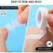 Flexible Skin Tape 6 Rolls - Self Adhesive Gauze Tape for Wound Injuries and Sports - 0.5 Inch x 10 Yards - Breathable and Swelling Relief (White) - Buy Online on GoSupps.com
