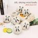Laundry Wool Dryer Balls Natural Downy Laundry Fabric Softener Beads Reusable for Dryer 6 Pack XL Baby Safe with Lucky Panda Save Drying Time - Buy Online on GoSupps.com