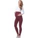 Be Mammy Maternity Long Leggings XL Claret - Comfortable Pregnancy Pants - Buy Online on GoSupps.com