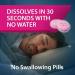 Unisom SleepMelts 25mg Nighttime Sleep Aid - 24 Tablets - Diphenhydramine HCI - Buy Online on GoSupps.com