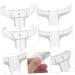 WOFASHPURET 10pcs Eyebrow Design Ruler Beauty Tools Brow Ruler Sticker Eyebrow Shape Face Ruler Measurer Shaping - Buy Online on GoSupps.com