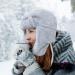 Peicees Winter Ushanka Trapper Hat with Earflaps - Unisex Black Winter Hat for Adults and Kids - Buy Online on GoSupps.com