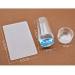 Frcolor 4pcs Nail Art Stamp Templates Kit | Polish Stamper & Scraper | International Shipping - Buy Online on GoSupps.com