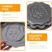 Alipis 1pc Cake Mold Cake Pan Baking Pans Cupcakes Carbon Steel Baking Pan Non-Stick Mold Pie French 19.5X19.5X4CM Grey - Buy Online on GoSupps.com