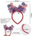 BELSITA Patriotic Heart Flag Headband - 4th of July Hair Accessories for Women, Girls, Kids - Buy Online on GoSupps.com