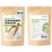 Buy Organic Flea Seeds 500g - 99% Purity Vegan Gluten-Free Low Carb Fiber Rich Powder | Detox Organica - Buy Online on GoSupps.com