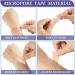 Tondiamo Micropore Tan Surgical Tape - 1 Inch x 10 Yards (12 Rolls) | Skin-friendly Adhesive Medical Tape for Face, Nose, and Mouth | Breathable and Non-Woven Paper Tape - Buy Online on GoSupps.com