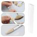 100pcs Makeup Brush Protective Covers - Premium Sewing Thread Mesh Netting - 6x1 cm Polyethylene Brush Protection - Buy Online on GoSupps.com