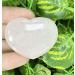 Xianvxi 1.8 Clear Quartz Heart Palm Stone - Healing Crystal Gemstone for Reiki & Anxiety Relief | Perfect Valentine's Day Gift - Buy Online on GoSupps.com