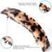 Buy Large Tortoise Shell Hair Clips - Curved Rectangle Design for Medium & Thick Hair | International Shipping Available - Buy Online on GoSupps.com