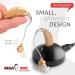 MSA 30X Sound Amplifier BTE PSAD | 30X Amplification | Recharging Station | 6 Silicone Tips & 1 Cleaning Brush | Unisex | Right/Left Ear | Pack of 1 | Nude Color w/ Kit - Buy Online on GoSupps.com