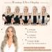 Buy Hetto Real Hair Extensions Tape Blonde & Ash Blonde Highlights | 45cm 50g Remy Hair Tapes for Effortless Style - Buy Online on GoSupps.com