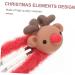 minkissy 5 Pairs Christmas Hair Clips Antlers Hair Clips Party Hairpin Resin Hair Clip Lovely Hairwear Kids Hairpin Girls Hair Accessories Xmas Hair Clip Button Cartoon Nylon Child - Buy Online on GoSupps.com