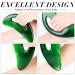 Large Body Gua Sha Massage Tool Set for Muscle Scraping and Anti-Cellulite Spa Treatment - Green - Buy Online on GoSupps.com
