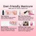 Poly Gel Nail Kit 30ML Professional Extension Builder Set - Natural Pink | Basic Nail Kit for Women - Ideal Gift - Buy Online on GoSupps.com