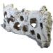 Hole Rock Aquarium Decoration - Lake Malawi S-Shape 39x13x17 cm Beige | International Shipping Available - Buy Online on GoSupps.com