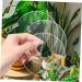 VILLCASE 40 Pcs Acrylic Round Sheet Cake Pan Acrylic Blanks Sheer Panels Acrylic Blank Circle Coaster Wafer - Buy Online on GoSupps.com