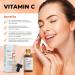 KIZZ Vitamin C Serum with Hyaluronic Acid, Vitamin E, Aloe & Jojoba Oil - Brightens and Moisturizes Skin, Reduces Fine Lines and Wrinkles - 2 fl. Oz - Buy Online on GoSupps.com