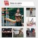Extra Long Resistance Bands for Strength Training | Fitness Straps for Gymnastics & Yoga - Red Black Purple - Buy Online on GoSupps.com