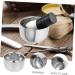 Magiclulu Bartbrush Shell for Men | Premium Razor Accessories & Shaving Soap Bowl | Perfect Gifts for Men | Reusable Metal Shaving Cup - Buy Online on GoSupps.com